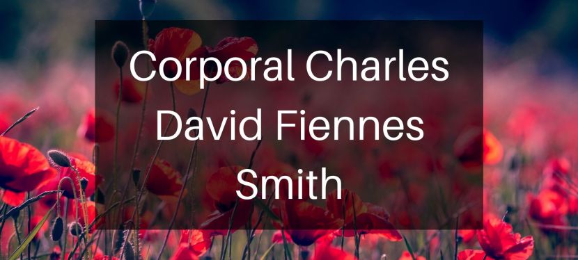 Corporal Charles David Fiennes&nbsp;Smith