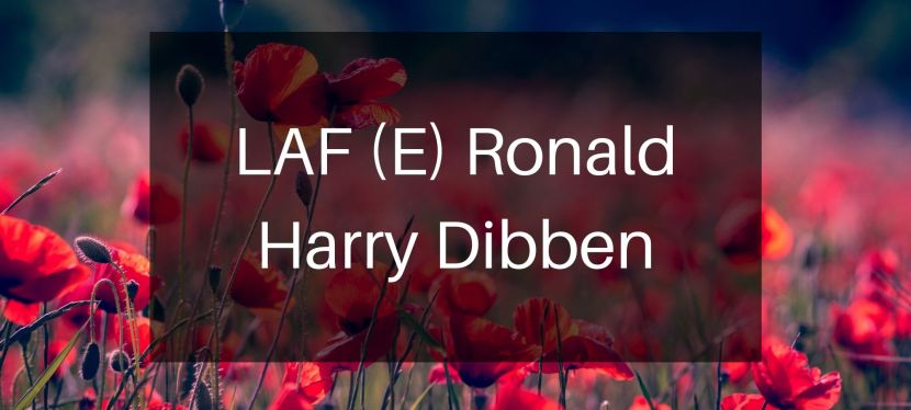 LAF (E) Ronald Henry (Harry)&nbsp;Dibben