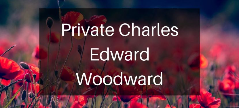 Private Charles Edward&nbsp;Woodward