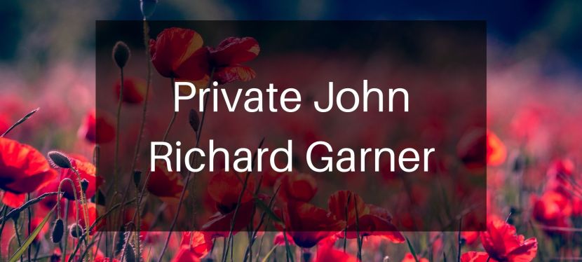 Private John Richard&nbsp;Garner