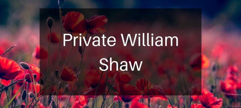 Private William Shaw
